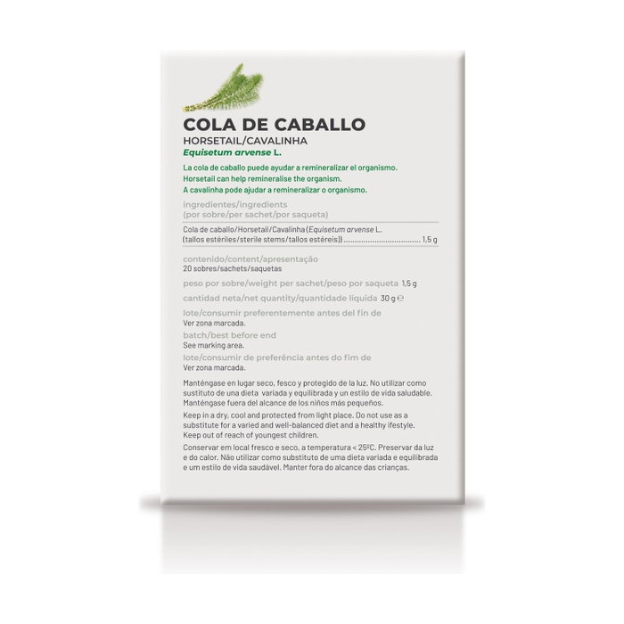 Soria Natural Infusión Cola de Caballo 20 Filtros Soria Natural Infusión Cola de Caballo 20 Filtros