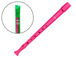 Hohner Flauta 9508 Plástico Fucsia para Niños y Jóvenes Principiantes