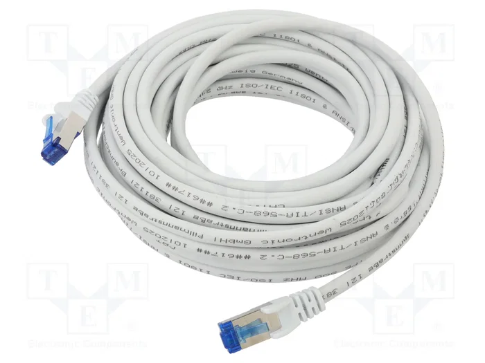 GOOBAY Patch cord S/FTP Cat 6a RJ45 10m