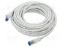 GOOBAY Patch cord S/FTP Cat 6a RJ45 10m