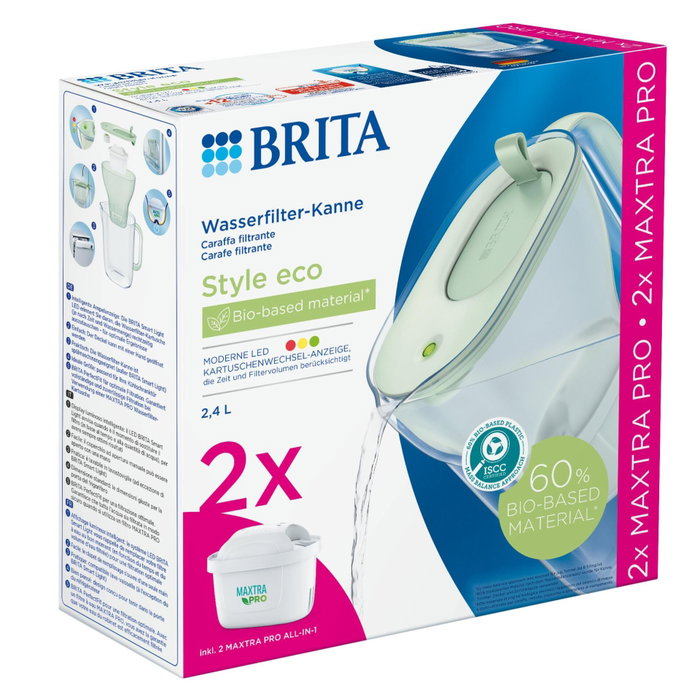 Brita Style eco light green incl. 2 MAXTRA PRO All-in-1