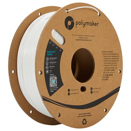 Polmask Filamento PETG 1.75 mm Blanco 1 kg - Para Impresoras 3D