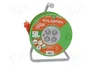 PLASTROL Prolongador de alimentación H05VV-F 3G1,5mm2 50m Naranja