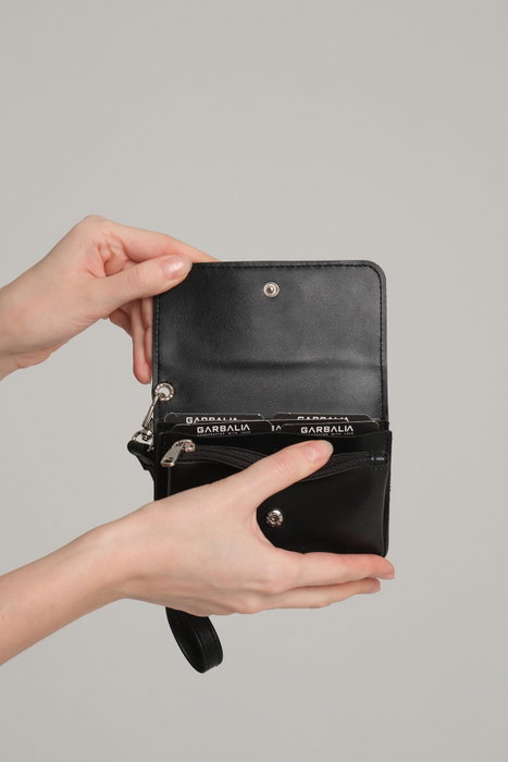 Zoozie Bags Cartera de Mujer de Lujo, Piel PU, Negro Zoozie Bags Cartera de Mujer de Lujo, Piel PU, Negro