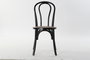 DKD Home Decor Silla Olmo Ratan Negra Apilable