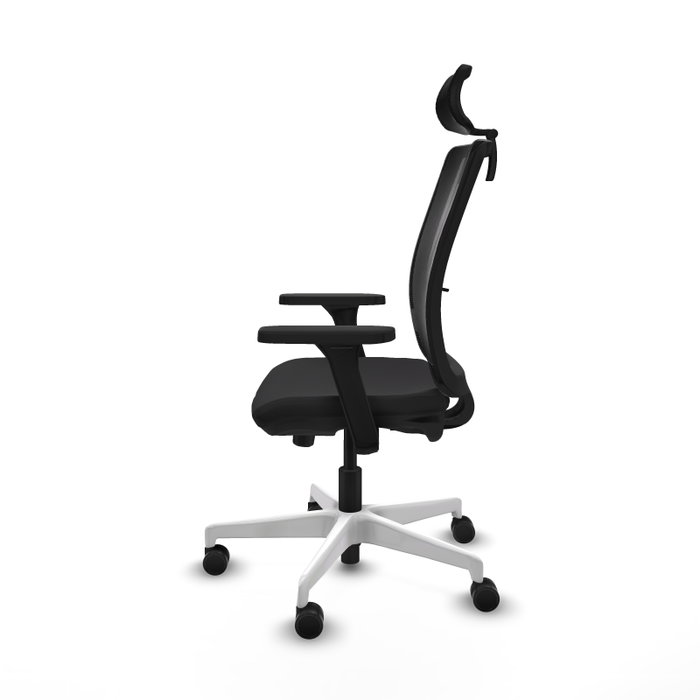 PIQUERAS Y CRESPO Silla de oficina Haches con mecanismo Sincro/Traslack y Brazos 3D