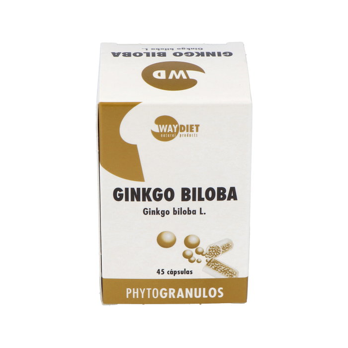 WAYDIET NATURAL PRODUCTS Ginkgo Biloba phytogranulos 45 cápsulas WAYDIET NATURAL PRODUCTS Ginkgo Biloba phytogranulos 45 cápsulas
