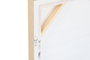 DKD Home Decor Cuadro Lienzo Abstracto de 2 Piezas en Azul y Blanco