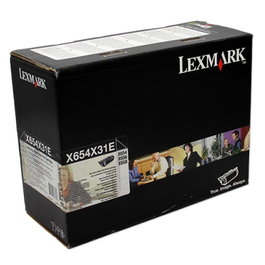 Lexmark X654X31E Cartucho de tóner Negro Extra High Yield