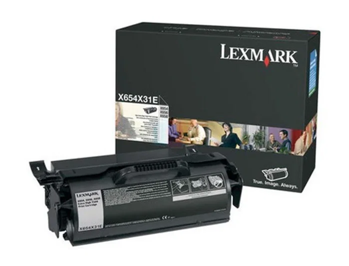 Lexmark X654X31E Cartucho de Tóner Negro Extra High Yield Lexmark X654X31E Cartucho de Tóner Negro Extra High Yield