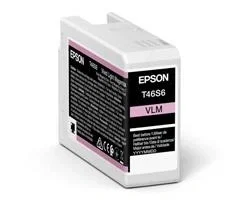 Epson T46S6 UltraChrome Pro10 Cartucho de Tinta Vivid Light Magenta 25ml Epson T46S6 UltraChrome Pro10 Cartucho de Tinta Vivid Light Magenta 25ml