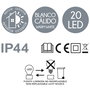 Home Deco Factory Guirnalda Exterior 20 LED