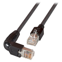 EFB Elektronik K0993.0,25 Cable Ethernet Cat5e S/UTP 0,25 m Negro