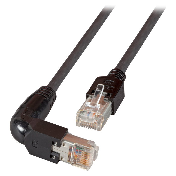 EFB Elektronik K0993.0,25 Cable Ethernet Cat5e S/UTP 0,25 m Negro EFB Elektronik K0993.0,25 Cable Ethernet Cat5e S/UTP 0,25 m Negro