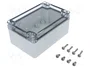 FIBOX EURONORD Carcasa Universal Gris