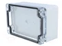 FIBOX EURONORD Carcasa Universal Gris