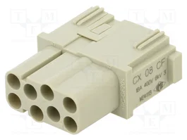 ILME Conector HDC MIXO Hembra 8 Pines