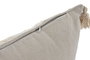 DKD Home Decor Cojín de Poliéster y Lino 50x8x30 Natural