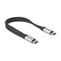 DeLOCK Cable USB Type-C™ a USB Type-C™ 10 Gbps 22 cm con E-Marker