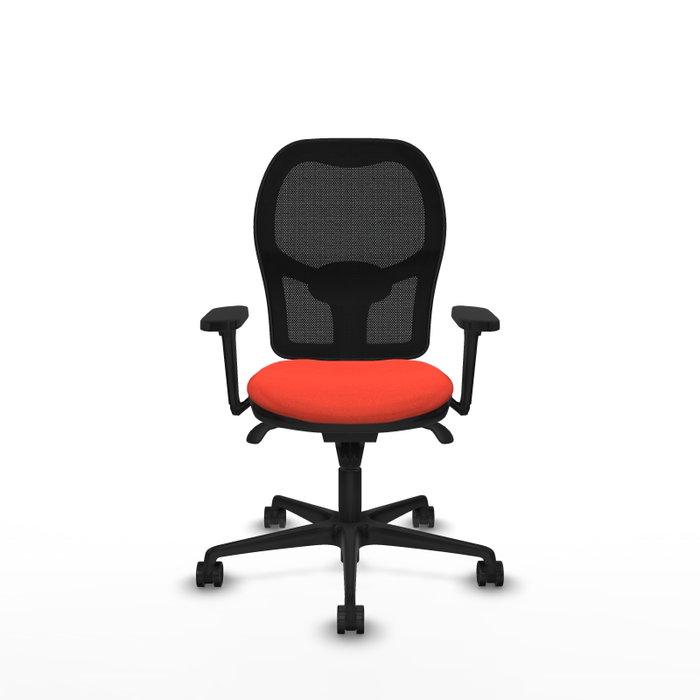 PIQUERAS Y CRESPO Silla de oficina Jorquera Naranja y Negro PIQUERAS Y CRESPO Silla de oficina Jorquera Naranja y Negro