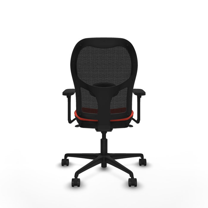PIQUERAS Y CRESPO Silla de oficina Jorquera Naranja y Negro PIQUERAS Y CRESPO Silla de oficina Jorquera Naranja y Negro