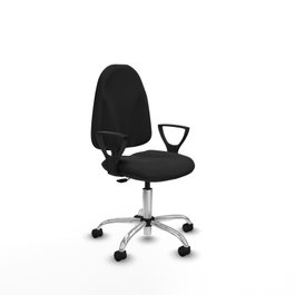 PIQUERAS Y CRESPO Silla de oficina Algarra Negro