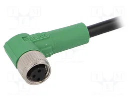 PHOENIX CONTACT Cable para sensores M8 hembra angular 3m