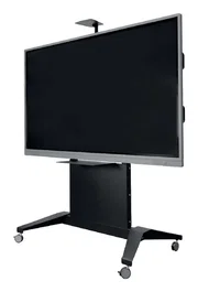 OMB Soporte Suelo Trolley XXL 2,54 m (100 pulgadas) Negro