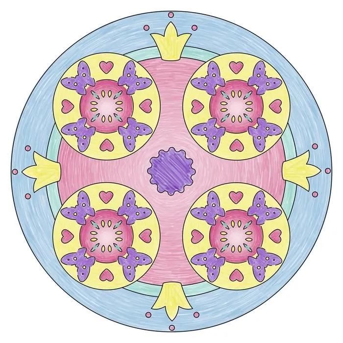 Ravensburger Mandala Design Unicornio Juego Creativo Niña a partir de 6 años