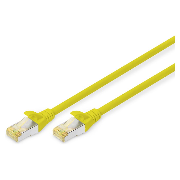 Digitus Cable de conexión CAT 6A S/FTP 0,5m Amarillo Digitus Cable de conexión CAT 6A S/FTP 0,5m Amarillo