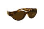 Benetton Gafas de sol estampado ojo de gato marrón