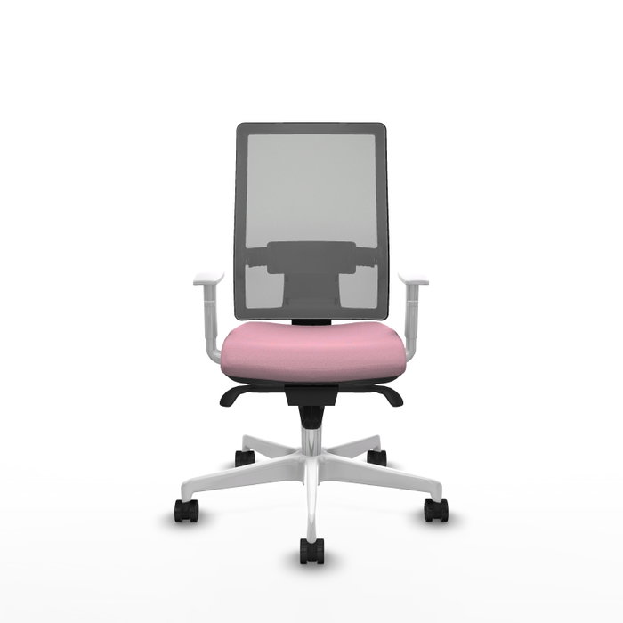 PIQUERAS Y CRESPO Silla de oficina Horna Rosa y Gris PIQUERAS Y CRESPO Silla de oficina Horna Rosa y Gris
