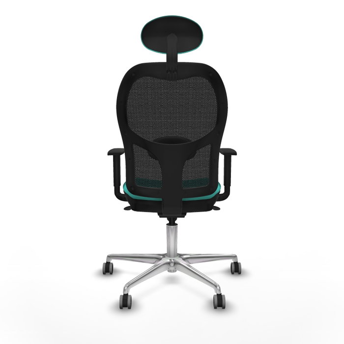 PIQUERAS Y CRESPO Silla de oficina Jorquera Turquesa y Negra PIQUERAS Y CRESPO Silla de oficina Jorquera Turquesa y Negra