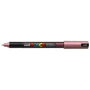 Posca Marcador PC-1MR Punta Extrafina 0.7mm Rojo Metálico