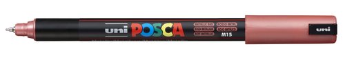 Posca Marcador PC-1MR Punta Extrafina 0.7mm Rojo Metálico