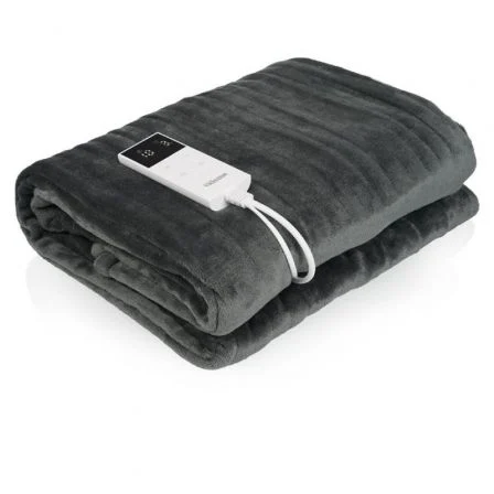 Tristar BW-4780 Manta Eléctrica Forro Polar Gris 160x130 cm Tristar BW-4780 Manta Eléctrica Forro Polar Gris 160x130 cm