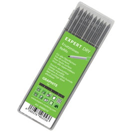 Expert Minas Grafito Dry Basic 10U - Lápices de Grafito para Dibujo y Escritura - EK-8488010