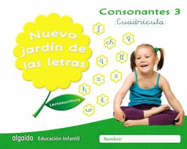 ALGAIDA, Nuevo Jardín de las Letras 3 Cuadrícula Consonantes - ALGAIDA