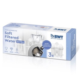 BWT Soft Filtered Water Extra Pack de 3 Cartuchos de Repuesto
