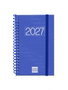 Finocam Agenda Anual 2027 Spiral Basic Year Azul