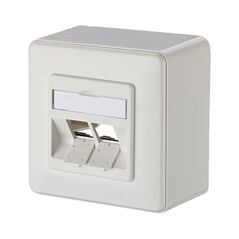 METZ CONNECT 130B20D20002KE Toma de red de 2 puertos RJ-45 Blanco METZ CONNECT 130B20D20002KE Toma de red de 2 puertos RJ-45 Blanco