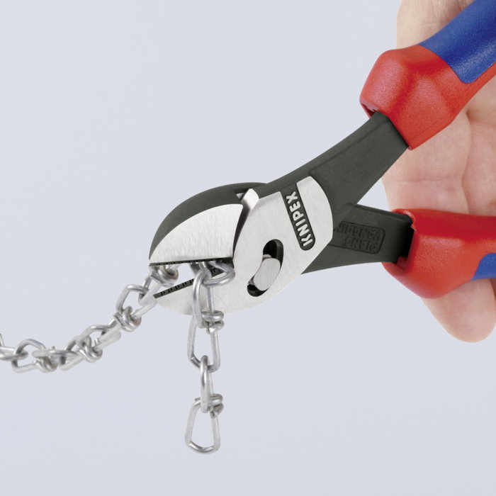 Knipex Twin Force Cizalla de corte diagonal 180 mm Knipex Twin Force Cizalla de corte diagonal 180 mm