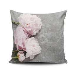Aberto Design NKRLNT-235 Cojín, 50% Algodón / 50% Poliéster, 43 x 43 cm