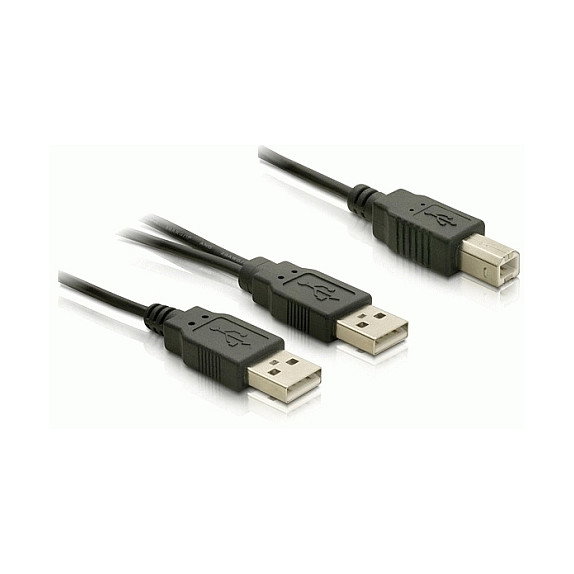 DeLOCK Cable USB 2.0 B a USB-A Negro 1 m DeLOCK Cable USB 2.0 B a USB-A Negro 1 m