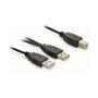 DeLOCK Cable USB 2.0 B a USB-A Negro 1 m