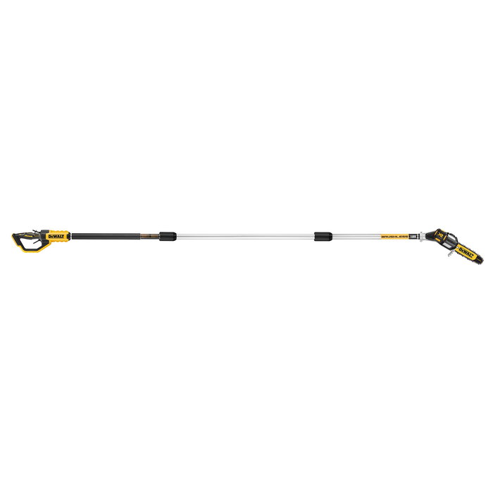 DeWALT DCMPS567N Tijera de Podar de Altura a Batería 18V, Barra Telescópica hasta 4.5m, Velocidad Cadena 6.5 m/s, 20 cm, 3.8 kg