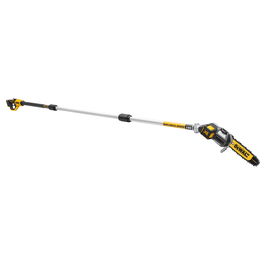DeWALT DCMPS567N Tijera de Podar de Altura a Batería 18V, Barra Telescópica hasta 4.5m, Velocidad Cadena 6.5 m/s, 20 cm, 3.8 kg