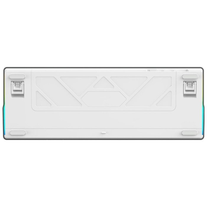 White Shark Excalibur Teclado Gaming KTT Wine Red RGB Hot-Swap Blanco