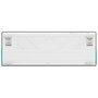 White Shark Excalibur Teclado Gaming KTT Wine Red RGB Hot-Swap Blanco
