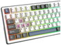 White Shark Excalibur Teclado Gaming KTT Wine Red RGB Hot-Swap Blanco